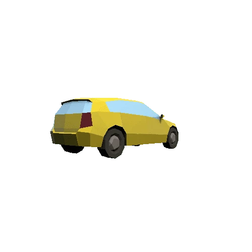 PaperCarsSUV2DayYellow Variant